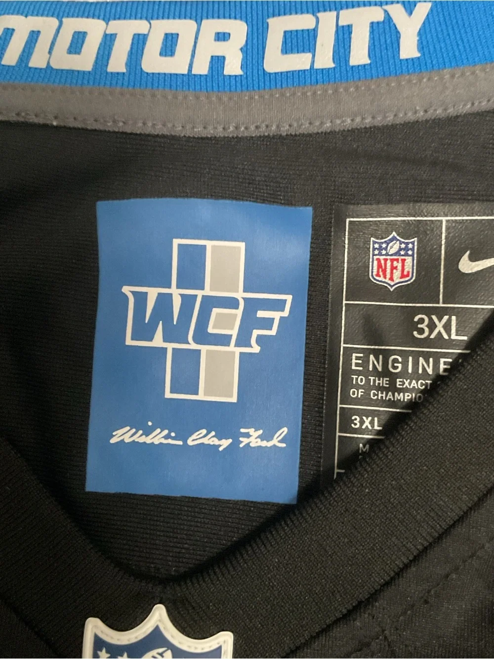 NFL Detroit Lions XXL Sam Laporta Jersey Authentic w Tags